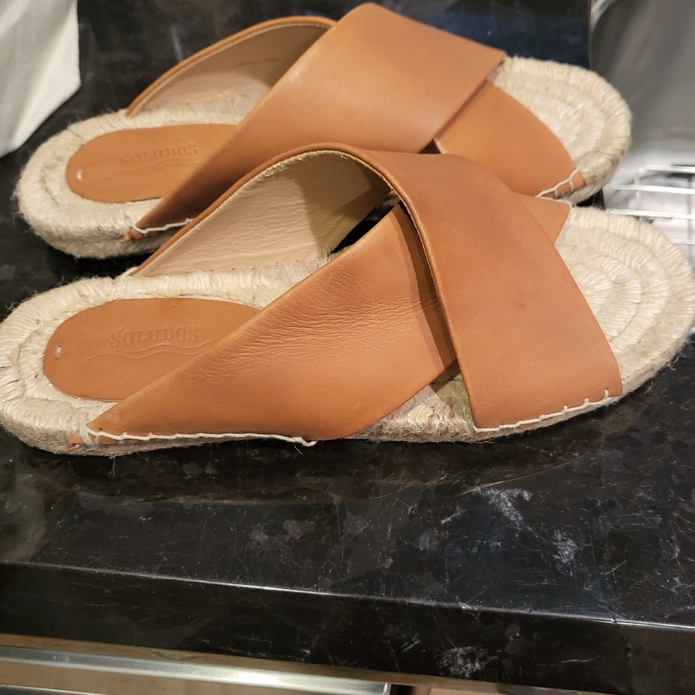 COPY - Soludos Leather Sandals - Picture 2 of 12